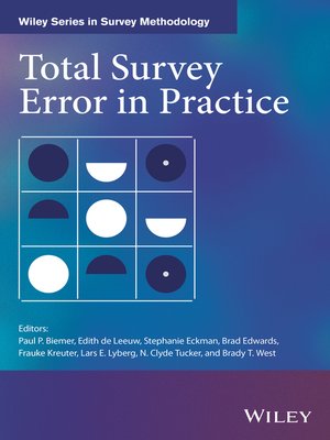 cover image of Total Survey Error in Practice
